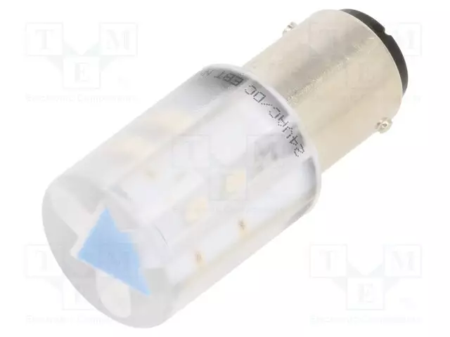 LED LAMPPU - SININEN - BA15D,T20 - 24VDC - 24VAC - MUOVI - -20÷60°C - Merkkivalot ja pienoislamput - 18560357 - 1