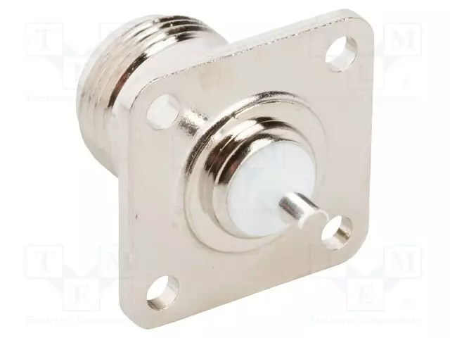 LIITIN: N - N LIITINAARAS - SUORA - 50OHM - JUOTETTAVA - HOPEOITU - N liittimet - 082-97 - 1