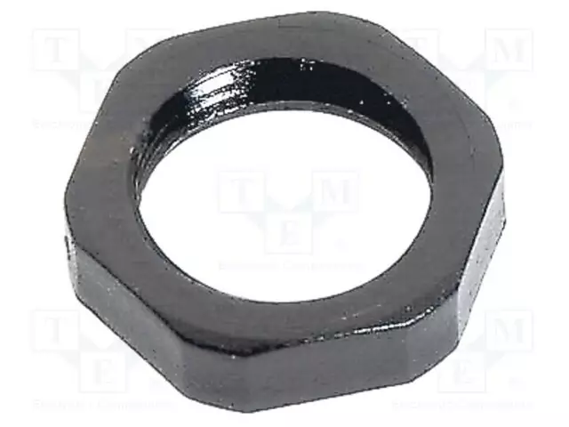 MUTTERI - LOCK NUT (PLASTIC) - RUUVIKIERRE: PG13,5 - M23 liittimet - 21010000007 - 1