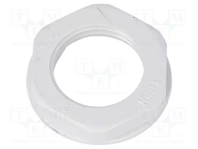 MUTTERI - M16 - POLYAMIDI - 22MM - HARMAA - NOUSU: 1,5 - Läpivientikappaleiden mutterit - BM4817 - 1
