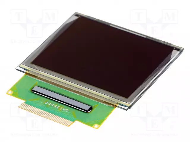OLED NÄYTTÖ - 1,7" - 160X128 - KOOT: 39,9X34X1,6MM - PIN: 35 - 2,8VDC - Älykkäät näytöt - 4DOLED-602817 - 1
