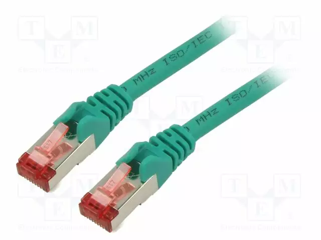 PATCH KAAPELI - S/FTP - CAT 6 - RJ45-PISTOKE,MOLEMMIN PUOLIN - LANKA - CU - RJ45 Ethernet kaapelit - GOOBAY-67507 - 1
