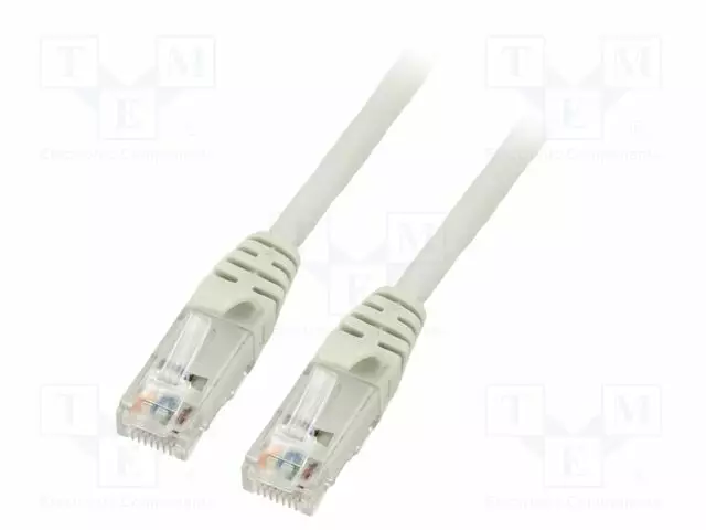 PATCH KAAPELI - U/UTP - CAT 6 - RJ45-PISTOKE,MOLEMMIN PUOLIN - LANKA - CU - RJ45 Ethernet kaapelit - 100008317 - 1