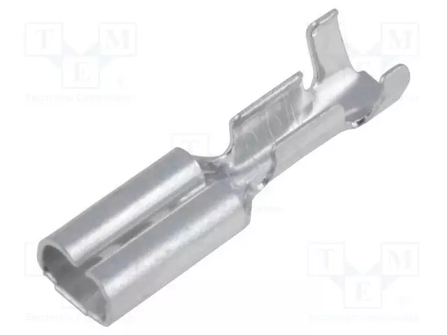 PURISTUSLIITIN - LITTEÄ - 2,8MM - 0,8MM - NAARAS - 0,3÷0,5MM2 - PURISTETTAVA - Eristämättömät liittimet - 3762B.67 - 1