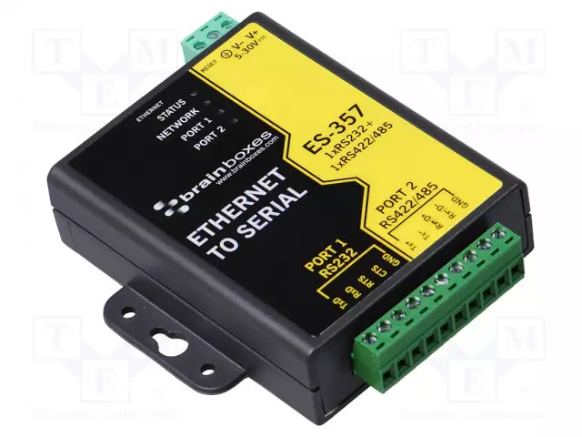 SARJAPORTTIPALVELIN - PORTTIEN LUKU: 3 - 5÷30VDC - RUUVI-RJ45 X1 - Teollisuusverkot - ES-357 - 1