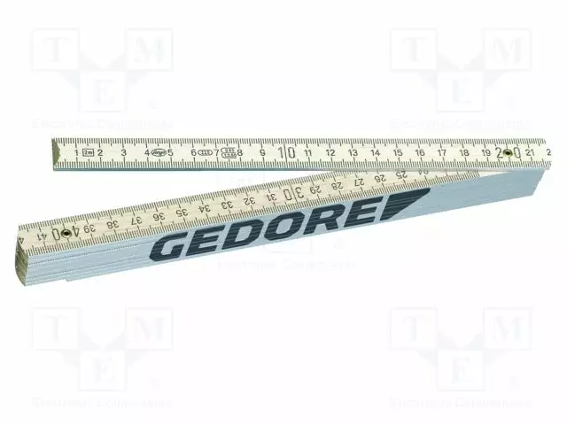 TAITTOMITTA - PIT: 2M - Vatupassit, vesivaa'at ja mitat - GEDORE-1837087 - 1