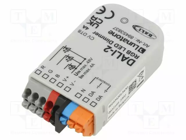 VIRTALÄHDE: IMPULSSI - LED - DALI,DALI 2 - 12÷48VDC - IP20 - 59X33X15MM - LED teholähteet - 89453837 - 1