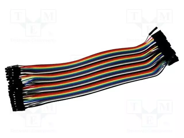 YHDISTYSJOHTO - ERI VÄREJÄ - 40KPL - 170MM - NAUHA- - Kehityspakettien lisätarvikkeet - CABF-FR-40-17 - 1