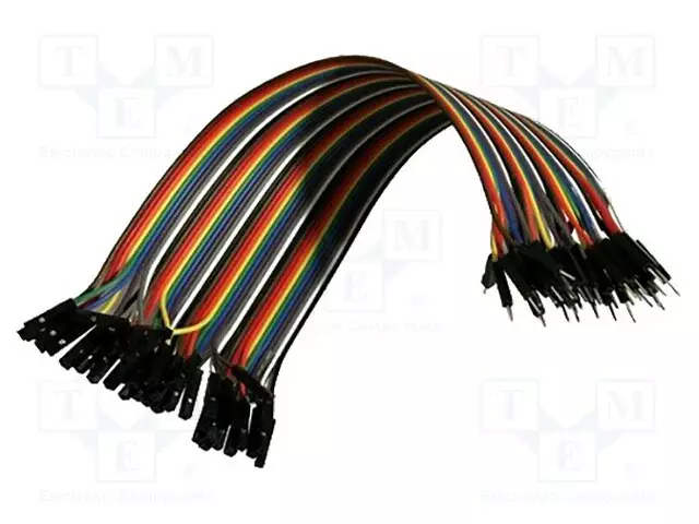 YHDISTYSJOHTO - ERI VÄREJÄ - 40KPL - 170MM - NAUHA- - Kehityspakettien lisätarvikkeet - CABM-FR-40-17 - 1