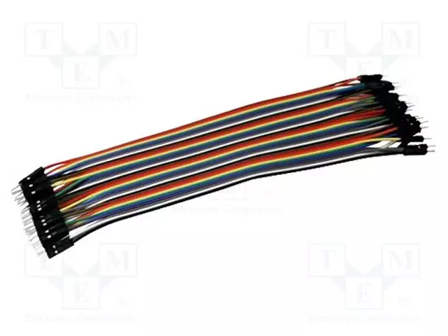 YHDISTYSJOHTO - ERI VÄREJÄ - 40KPL - 170MM - NAUHA- - Kehityspakettien lisätarvikkeet - CABM-MR-40-17 - 1