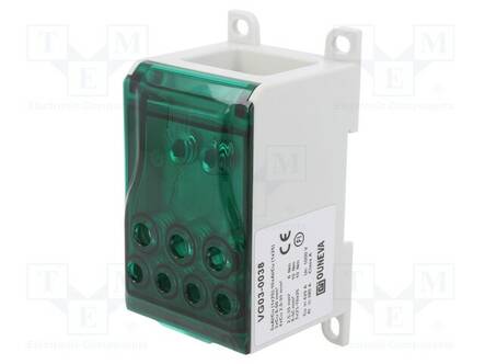 LIITIN: JAKOPALA - OJL - 1KV - DIN-KISKOLLE,KIINNITYSAUKOT - 400A - Kiskoliittimet - VG03-0038 - 1