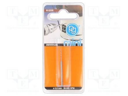 METALLIPORANTERÄ - Ø: 0,8MM - HSS PIKATERÄS - TARKKA - Metalliporanterät - PG-M6208 - 1