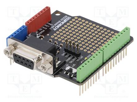 ROBOTIIKKAMODUULI: SHIELD - RS232 - ARDUINO - D-SUB 9PIN - Adapterimoduulit - DF-DFR0258 - 1
