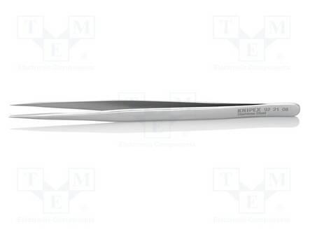 PINSETTI - 140MM - TERÄN KÄRJEN MUOTO: TERÄVÄ - YLEISMALLINEN - Yleiskäyttöiset atulat ja pinsetit - KNP.922108 - 1