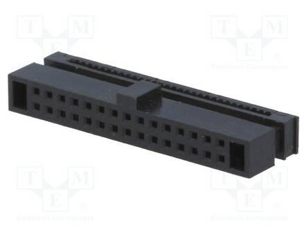 LIITIN: IDC - PISTOKE - NAARAS - PIN: 30 - IDC - - 1,27MM - 2X15 - IDC liittimet - DS1017-01-30NA8 - 1