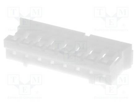 LIITIN: JOHTO-LEVY - PISTOKE - NAARAS - PIN: 8 - PH - 4A - 125V - SUORA - Signaaliliittimet rasteri 2,00mm - PHR-8 - 1