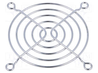 SUOJA - METALLI - 80X80MM - RUUVI - Tuulettimien suojat - FG-08 - 1