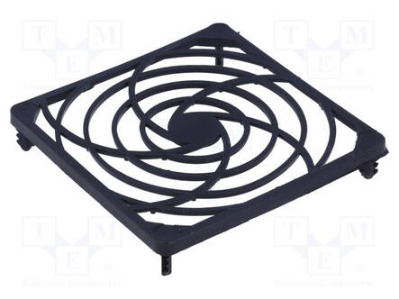 SUOJA - MUOVI - 80X80MM - TARRAIN - A: 80MM - B: 14,5MM - C: 2,8MM - D: 5,5MM - Tuulettimien suojat - FBZ-08 - 1