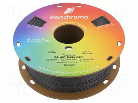 3D FILAMENTTI PLA - 1,75MM - GALAXY DARK GREY - 190÷230°C - 1KG - 3D Filamentit - CA02028 - 1