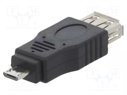 ADAPTERI - OTG,USB 2.0 - USB A RASIA,USB B MIKROPISTOKE - USB kaapelit ja adapterit - AK-AD-08 - 1