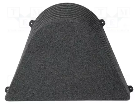 KAIUTINKOTELO - MDF - MUSTA MELANGE - 250MM - MERCEDES - 12L - Autokaiutinkotelot - OBGL.MERCEDES.08 - 2