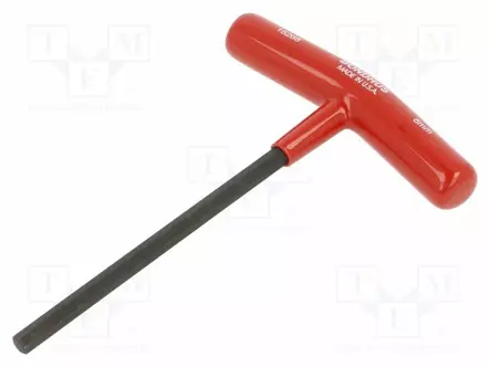 AVAIN: KUUSIOTAPPIAVAIN - HEX 6MM - KOK.PIT: 152MM - VARREN LAJI: T - Kuusiokolo- ja TORX avaimet - BONDHUS-15268 - 1