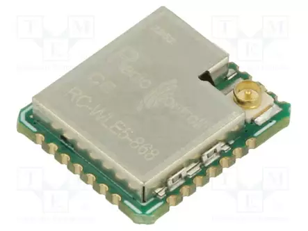 MODUULI: LORA - 868MHZ - -140DBM - 2,5÷3,7VDC - 18,5DBM - SMD - 120/5A - RF moduulit - RC-WLE5-868 - 1