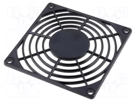 SUOJA - MUOVI - 80X80MM - RUUVI - Tuulettimien suojat - FB-08 - 1