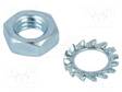 ALUSLEVY + MUTTERI - Moottorikondensaattorit - DUCATI-SET-M8 - 1