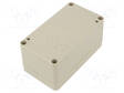 ASENNUSKOTELO - X: 65MM - Y: 115MM - Z: 55MM - RITEC - ABS - Yleiskäyttöiset kotelot - HM-RZ0308 - 2