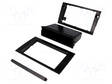 AUTORADION KEHYS - AUDI,SEAT - 2 DIN - MUSTA - Kehykset autoradioille - RAM-40.138 - 1
