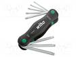 WRENCH: TORX®-SET - TX9,TX10,TX15,TX20,TX25,TX27,TX30,TX40 - Kuusiokolo- ja TORX avaimet - WIHA.363P8 - 1