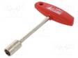 WRENCH: SOCKET SPANNER - HEX 13MM - CHROM-VANADIUM STEEL - Hylsyavaimet - WIHA.00988 - 1