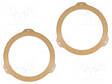 KAIUTTIMEN KOROKERENGAS - MDF - 165MM - OPEL - KYLLÄSTETTY,MAALATTU - 2KPL - Kaiuttimen MDF soviterenkaat  - MDF-D.48 - 1
