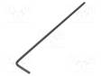 WRENCH: HEX KEY - SPHERICAL - HEX 2MM - OVERALL LEN: 101MM - Kuusiokolo- ja TORX avaimet - WIHA.03868 - 1