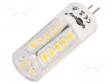 LED LAMPPU - LÄMMIN VALKOINEN - G4 - 12VDC - 12VAC - 340LM - P: 3,5W - 280° - LED lamput - GOOBAY-71438 - 1