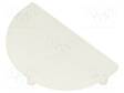 LED PROFIILIN PÄÄTYPALA - MAITOMAINEN - 20KPL - PLEXIGLASS PMMA - Profiilit LED nauhoille - TOP.V4980038 - 1