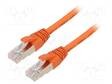 PATCH KAAPELI - ETHERLINE® CAT.6A,S/FTP - CAT: 6A - CU - 1M - LSZH - RJ45 Ethernet kaapelit - ETH-24441378 - 1