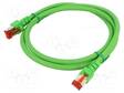 PATCH KAAPELI - S/FTP - CAT: 6 - RJ45-PISTOKE,MOLEMMIN PUOLIN - LANKA - CU - RJ45 Ethernet kaapelit - HELUKAT-803008 - 1