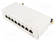 LIITIN: RJ45 - PATCH PANEL - CAT: 6A - HARMAA - RAPPAUKSEN PÄÄLLE - IDC - RJ liittimet - LOG-NP0018 - 1