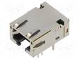 LIITIN: RJ45 - PISTORASIA - PIN: 8 - CAT: 5E - SUOJATTU - 8P8C - THT - RJ liittimet - MTJ88NX1FSPGL38 - 1