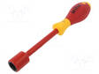 SCREWDRIVER: INSULATED - 6-ANGLES SOCKET - HEX 17MM - 1KVAC - Ruuvimeisselit ja sarjat - WIHA.00868 - 1