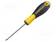 SCREWDRIVER: STANDARD - SLOT - SL 3 - ESSENTIAL - 75MM - Ruuvimeisselit ja sarjat - STL-STHT0-60358 - 1