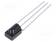 INTEGROITU INFRAPUNAVASTAANOTIN - 38KHZ - 2,5÷5,5V - 45° - IR vastaanottomodulit - TSOP38238 - 1