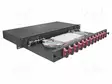 PATCH-VALOKUITUPANEELI - SC DUPLEX - DUPLEX,RACK - MUSTA - RACK 19" - Tietokonetarvikkeet - muut - DELOCK-67008 - 1