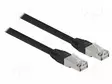 PATCH KAAPELI - S/FTP - CAT: 6A - RJ45-PISTOKE,MOLEMMIN PUOLIN - 3M - PE - RJ45 Ethernet kaapelit - DELOCK-80128 - 2