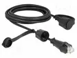 PATCH KAAPELI - U/FTP - CAT 6 - RJ45-PISTOKE,MOLEMMIN PUOLIN - 3M - PVC - RJ45 Ethernet kaapelit - DELOCK-80168 - 1