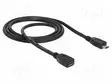 KAAPELI - USB 2.0 - USB B MICRO NAARASLIITIN,USB B MIKROPISTOKE - USB kaapelit ja adapterit - DELOCK-83248 - 1