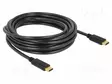 KAAPELI - USB 2.0 - USB C PISTOKE,MOLEMMIN PUOLIN - 4M - MUSTA - 3A - USB kaapelit ja adapterit - DELOCK-83868 - 1