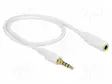 KAAPELI - JACK 3,5MM 3PIN PISTORASIA,JACK 3,5MM 4PIN PISTOKE - Muut audio-videokaapelit - DELOCK-85628 - 1